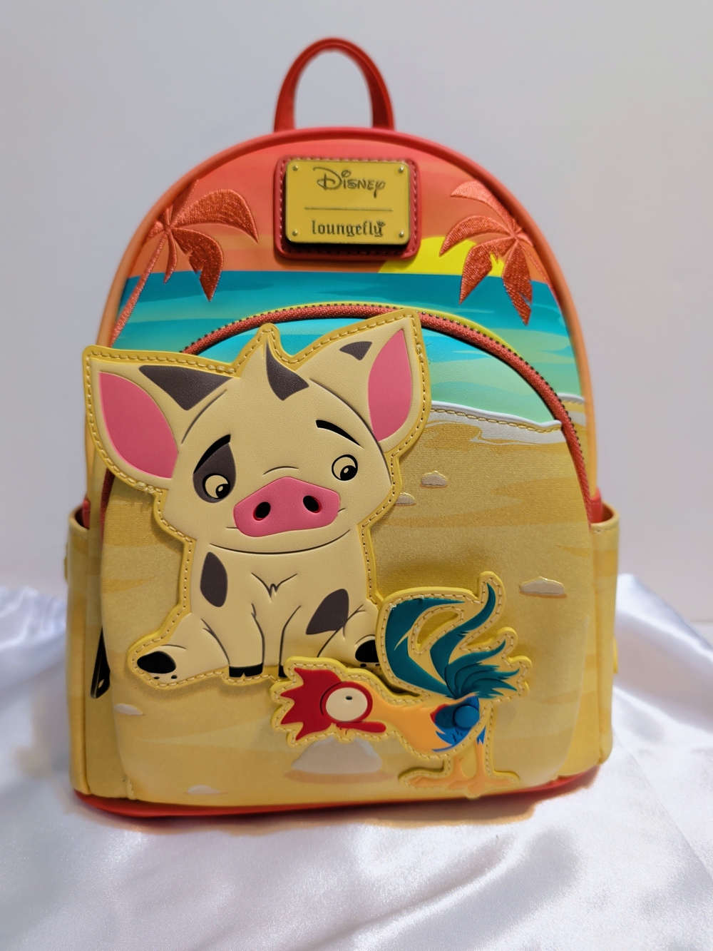NWT Disney Moana Pua Hei Hei Loungefly Mini Backpack